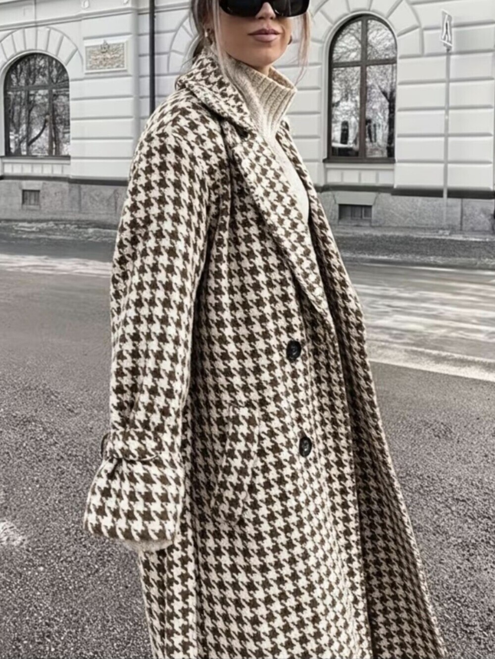 Vintage Casual Fashion, Versatile Silhouette, Waist-cinching Design, High